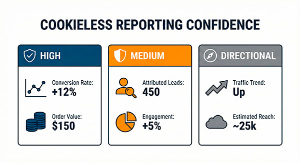 Reporting confidence dashboard
